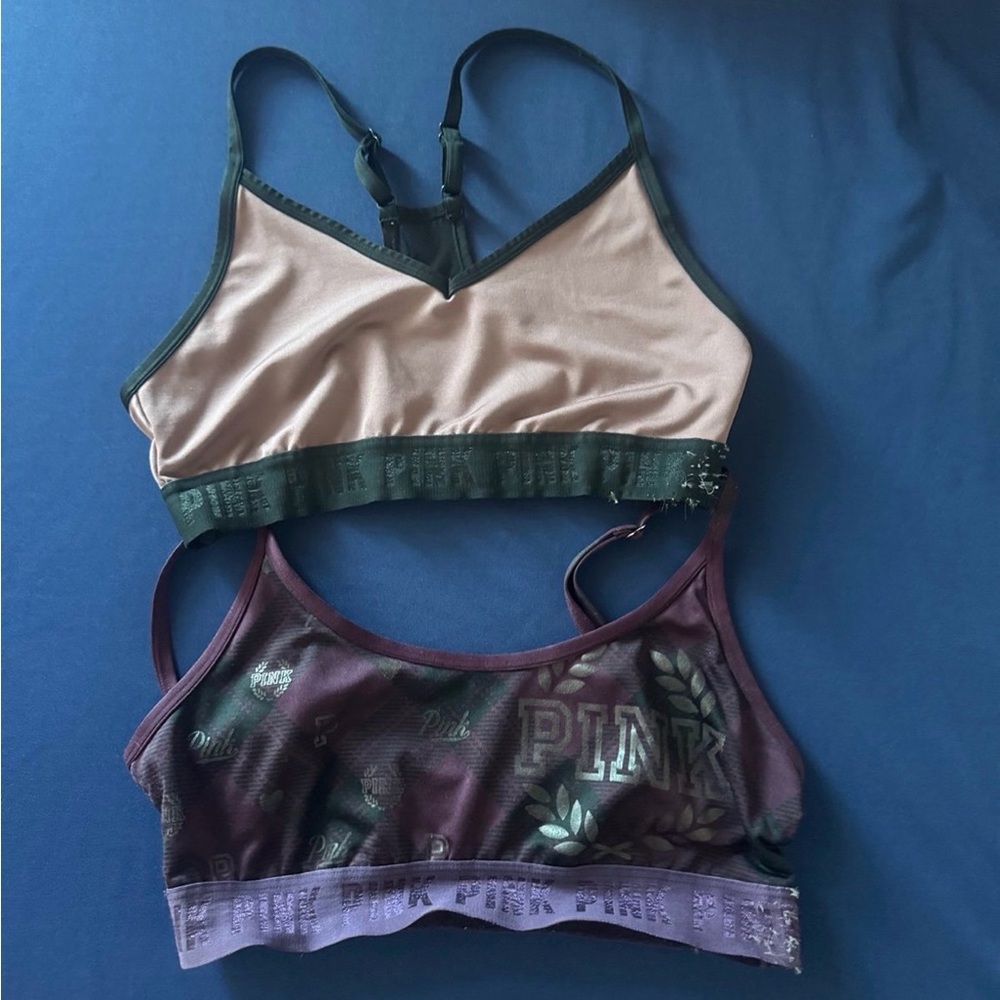 Vs pink sports bras